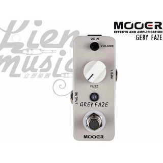 『立恩樂器效果器專賣』免運優惠 Mooer Grey Faze Fuzz 破音效果器 MREG-GF