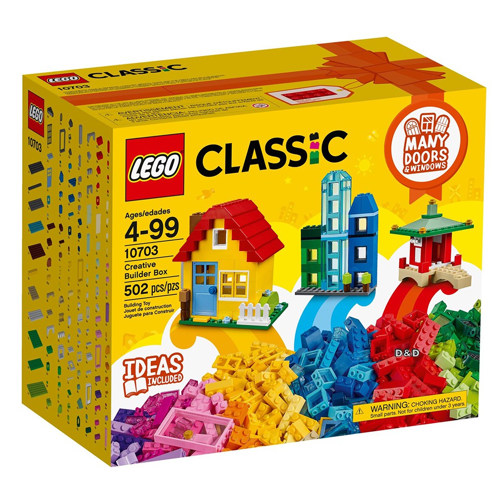 LEGO樂高 LT10703 拼砌創意盒_Classic 基本顆粒系列