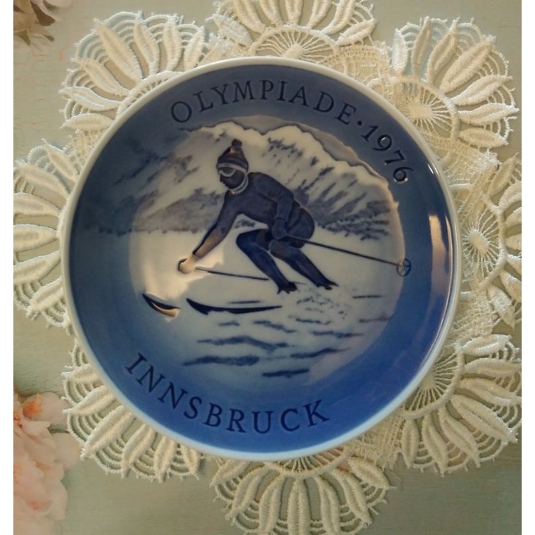 皇家哥本哈根 Royal Copenhagen 瓷器/1976奧林匹克運動會年度紀念盤
