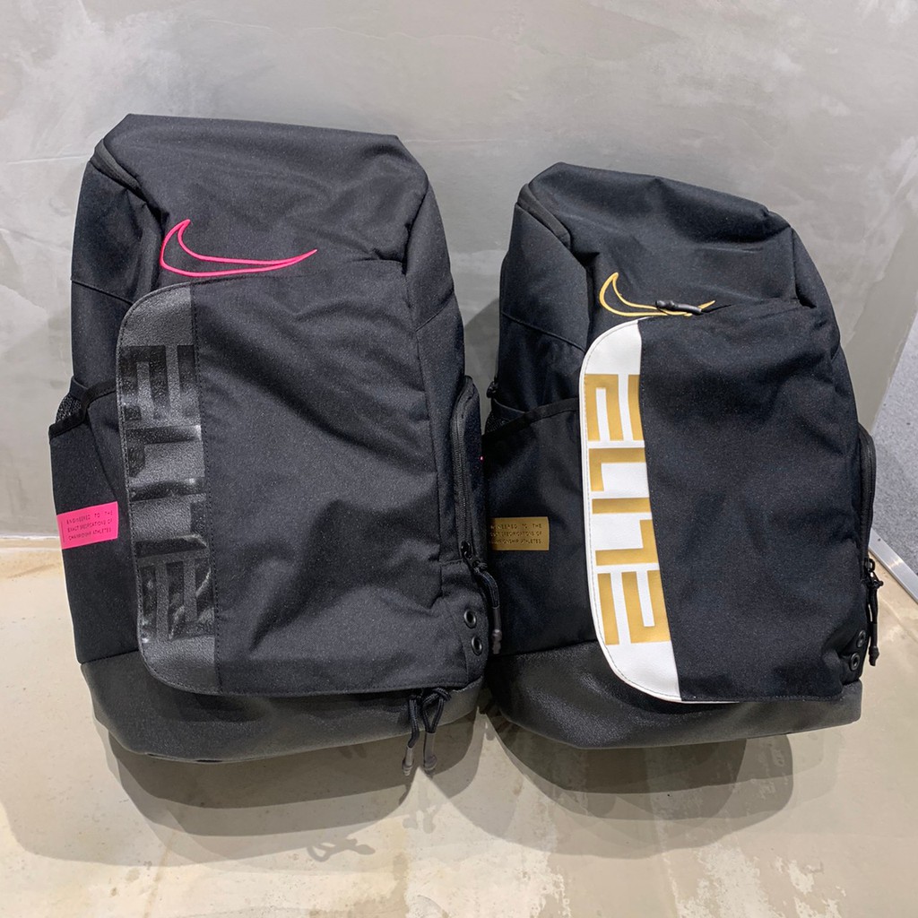【R-MAN】 Nike Elite 乳癌配色 黑金 菁英 氣墊背帶 後背包 BA6164-013 BA6164-011