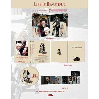 [藍光先生BD] 美麗人生 精裝紙盒版 Life Is Beautiful