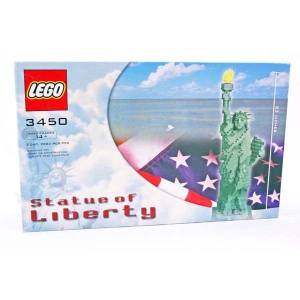 【積木樂園】樂高 Lego 3450 Statue of Liberty 自由女神