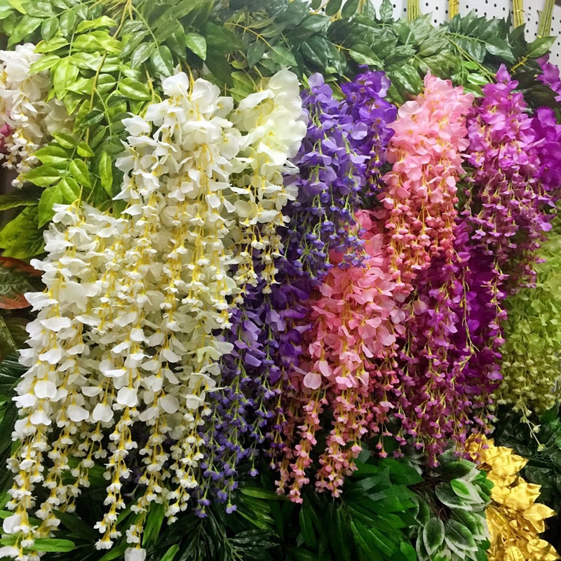 現貨110cm仿真紫藤花仿真豆花枝豆花條仿真紫藤掛仿真豆花枝紫藤條 蝦皮購物