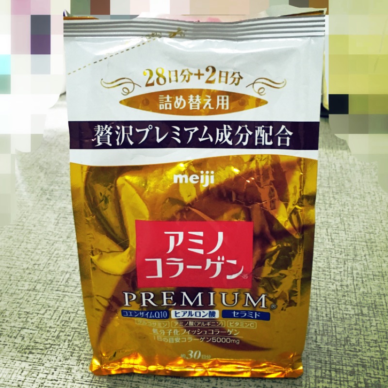 Meiji Premium明治黃金頂級版膠原蛋白粉