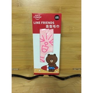 ［全新］ 高露潔 * LINE FRIENDS 造型毛巾 CONY 款 兔兔 款