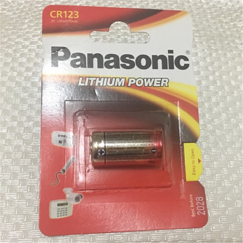 Panasonic CR123A CR-123A 鋰電池 底片機電池