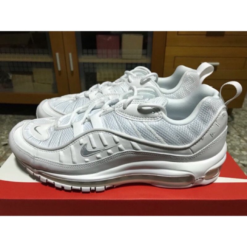 #貓仔球鞋 預訂 Nike Air Max 98 "Pure Platinum" 全白 640744-106