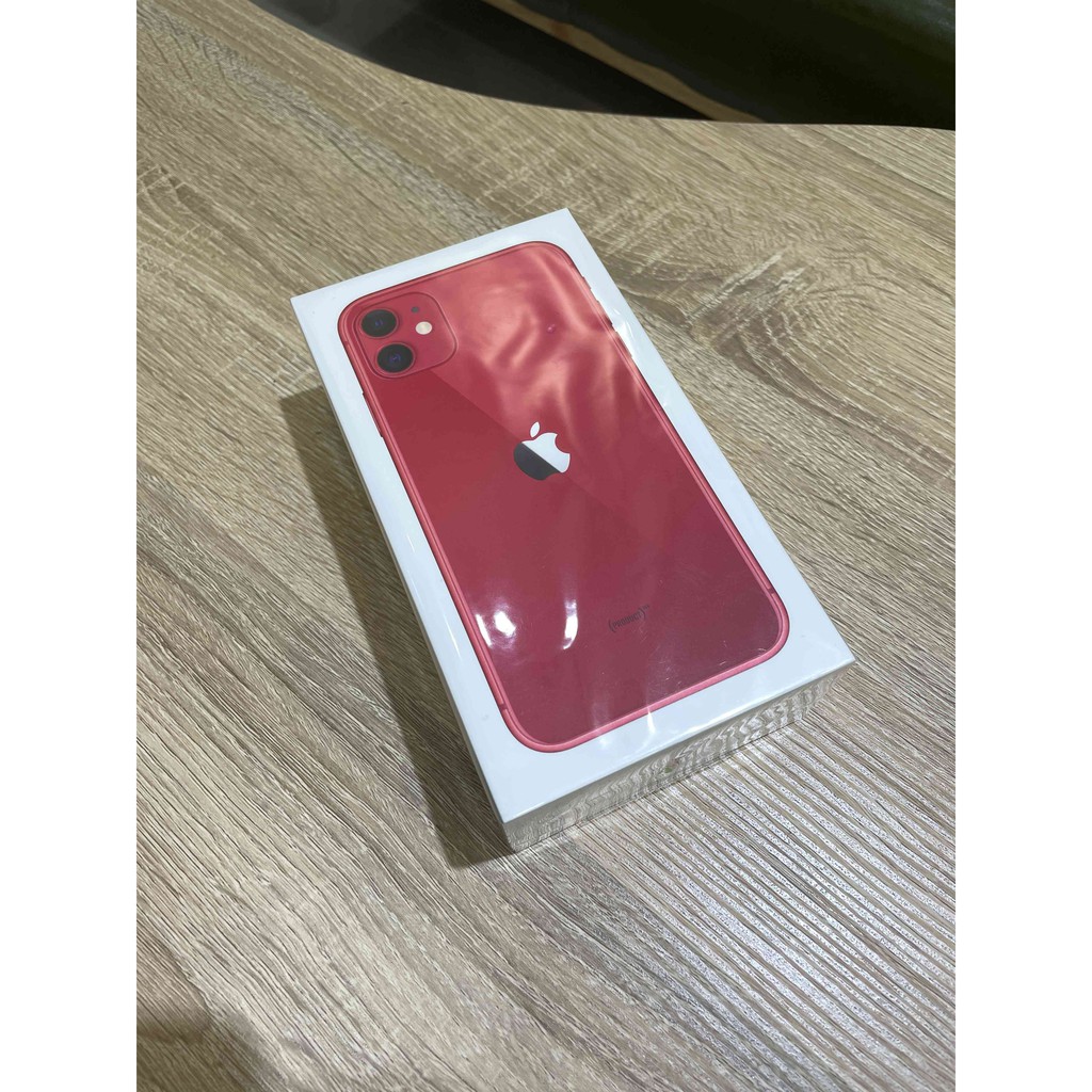 尾牙抽到全新未拆封 iPhone11 256G 紅色 有附配件版本 公司貨保固一年 只要23500 !!!