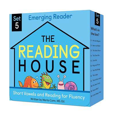 The Reading House Set 5: Short Vowels and Reading for Fluency (12冊合售) eslite誠品