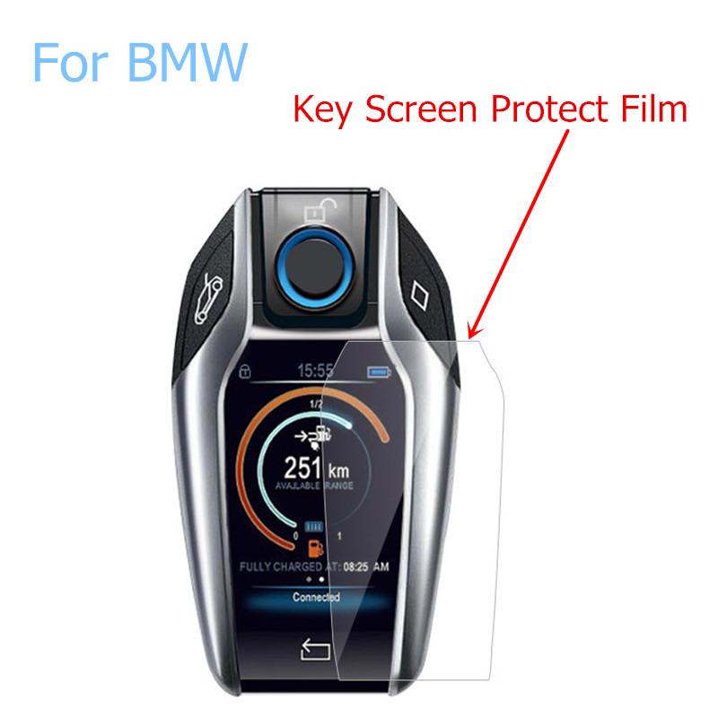 BMW 觸摸屏顯示按鍵數字按鍵高清屏幕保護膜寶馬x3 X4 X5 I8 730li 740li 5/6/7防刮防水膜
