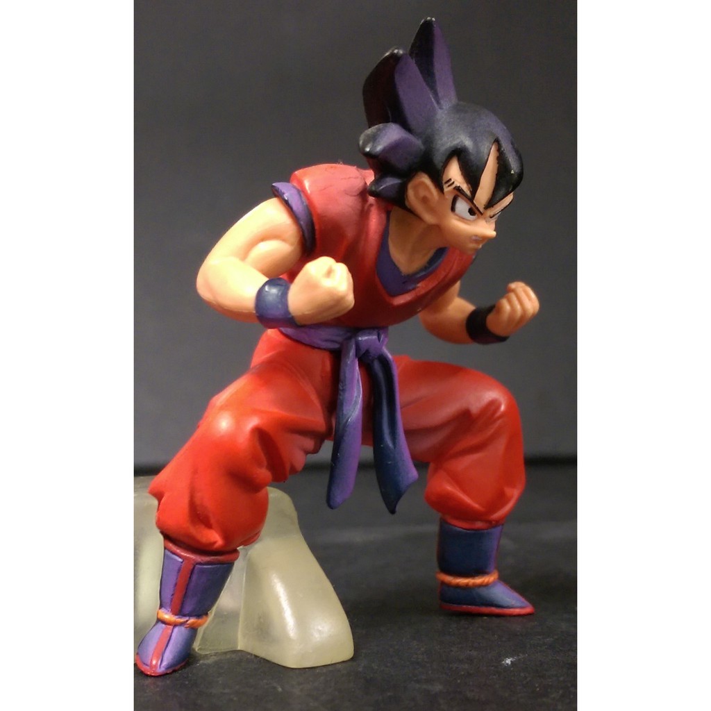 D-6 櫃 現狀品 ： HG DRAGON BALL 七龍珠Z9 賽亞人強襲編 孫悟空界王拳　天富