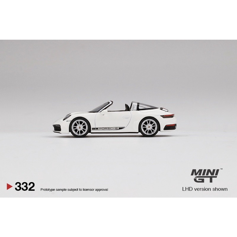 Mini GT 1/64 #332 Porsche 911 Targa 4S