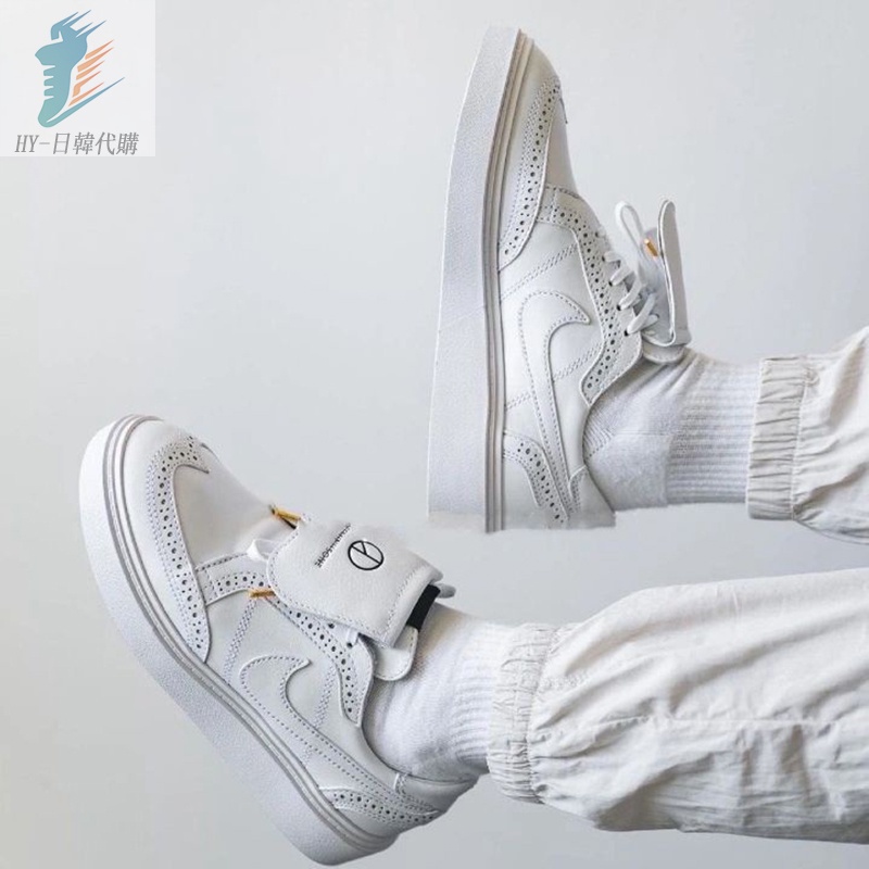 正品保證✨韓國連線購入PEACEMINUSONE x Nike Kwondo 1小白鞋GD權志龍