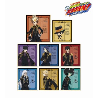 家庭教師HITMAN REBORN 王子衣裝色紙.徽章.立牌 阿綱 裡包恩 骸 XANXUS 史庫瓦羅 貝爾 弗蘭