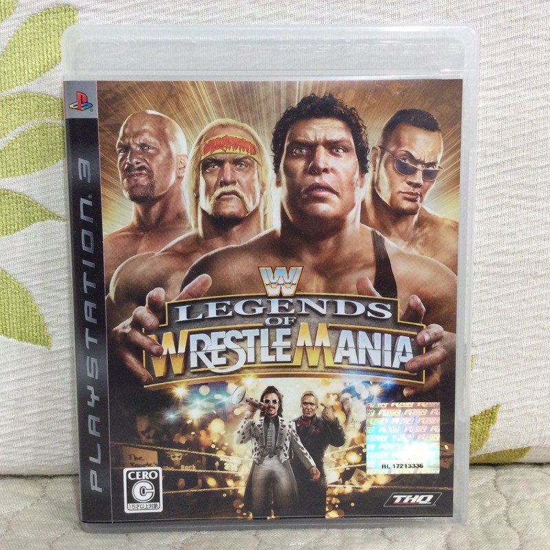 Ps3 日版wwe 激爆職業摔角傳奇再現 蝦皮購物