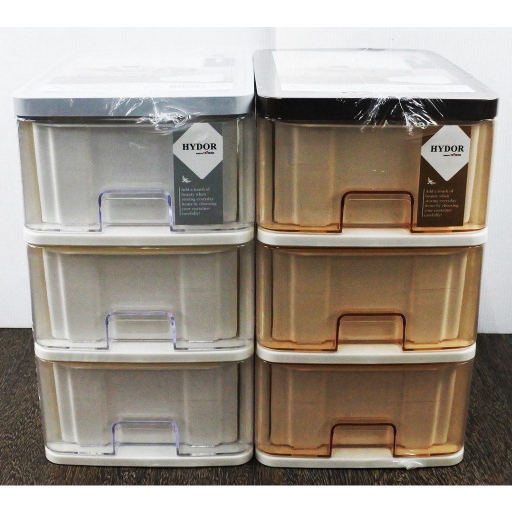 附發票「現貨發送」9112新喜多抽屜盒(三層)抽屜和 整理和 收納盒 置物箱 桌上收納