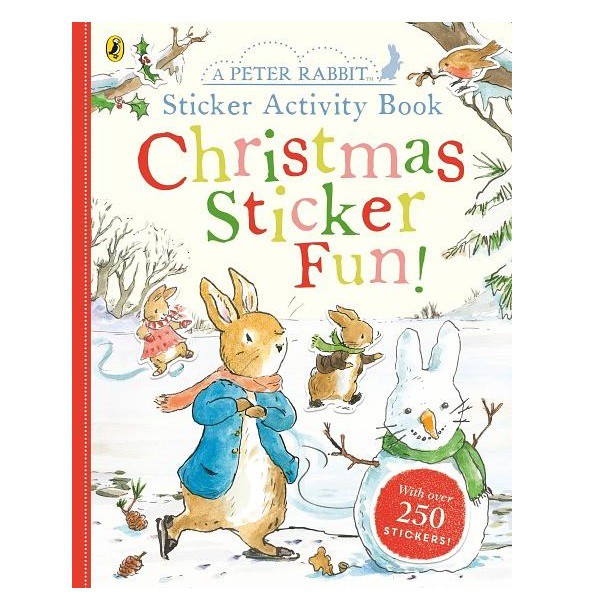 Peter Rabbit Christmas Fun Sticker Activity Book