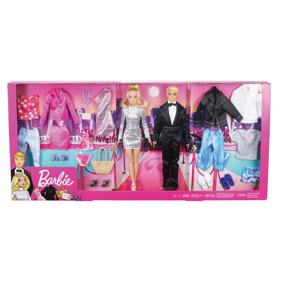 Barbie 芭比與肯尼豪華時尚與配件組 ToysRUs玩具反斗城