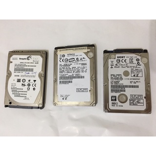 二手Seagate/HGST/Hitachi 2.5吋 筆電硬碟500GB SATA介面 筆記型電腦硬碟