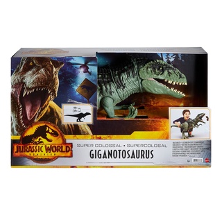 [TC玩具] MATTEL 侏羅紀世界 侏儸紀公園 巨型恐龍 巨獸龍 超帝龍 恐龍 收納 原價3599 特價