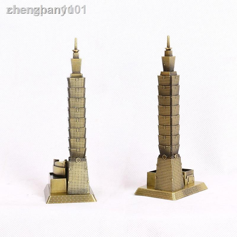 □✣∈¤現貨☀台北101樓 ☀工藝品擺件 ☀創意金屬模型  禮物 紀念品 品質保證