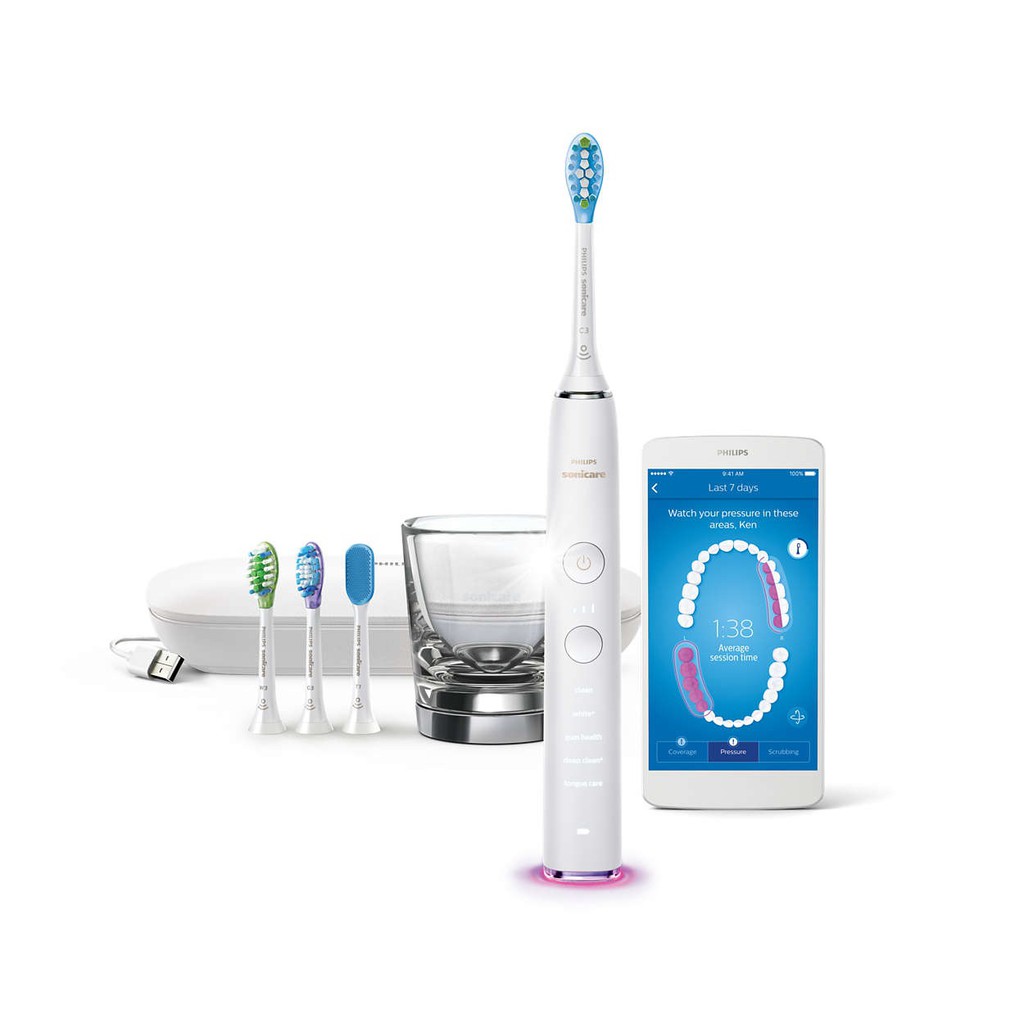 👍代購、代買、預訂最新Sonicare DiamondClean Smart 鑽石靚白智能音波震動牙刷 HX9924