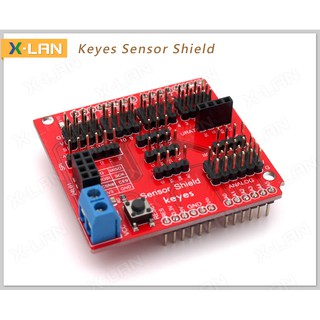 [X-LAN] Keyes Arduino 原廠正品 Sensor Shield V5 感測器 伺服馬達 擴展板 機器人