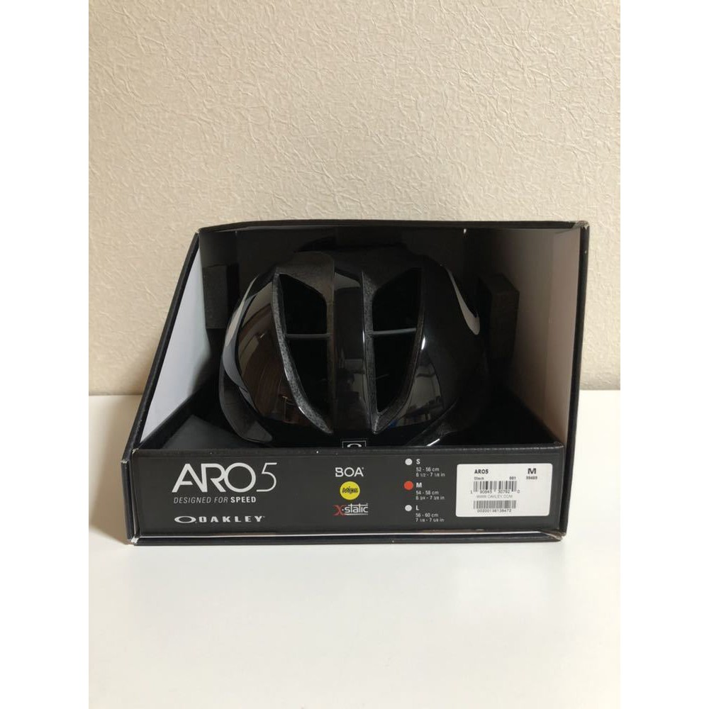 新品 OAKLEY ARO5 安全帽 黑 M(54～58cm)