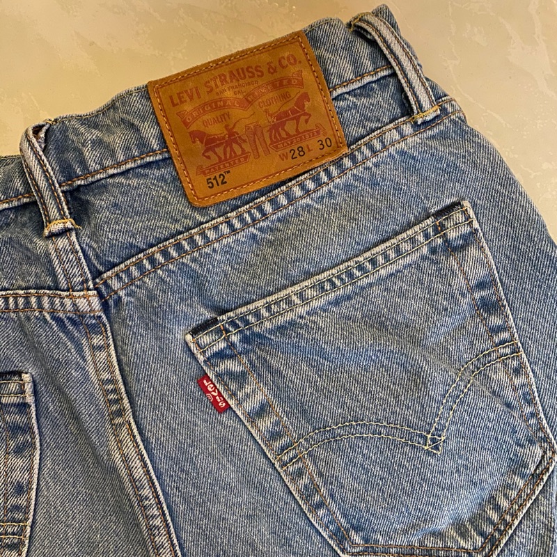 levis 牛仔長褲 512