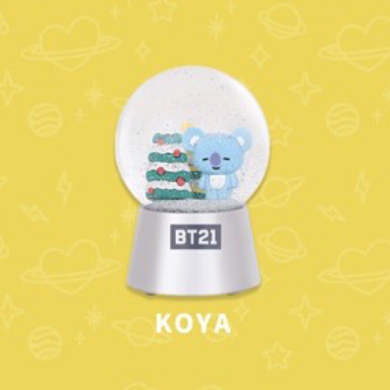 BT21 Koya 水晶球 全家