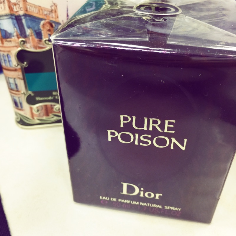 Dior Pure Poison 正品免稅店附價格標籤 50 ml 香水