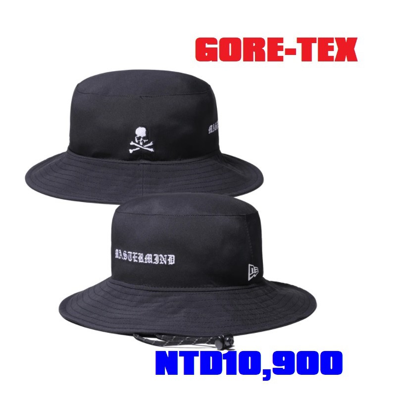 預購 2021年六月 NEW ERA x MASTERMIND JAPAN 漁夫帽 GORE-TEX