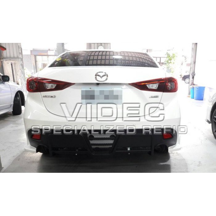 巨城汽車精品 HID MAZDA 15 16 17 18 MAZDA3 馬3 四門 空力套件 KS 後保桿 大包 含烤漆