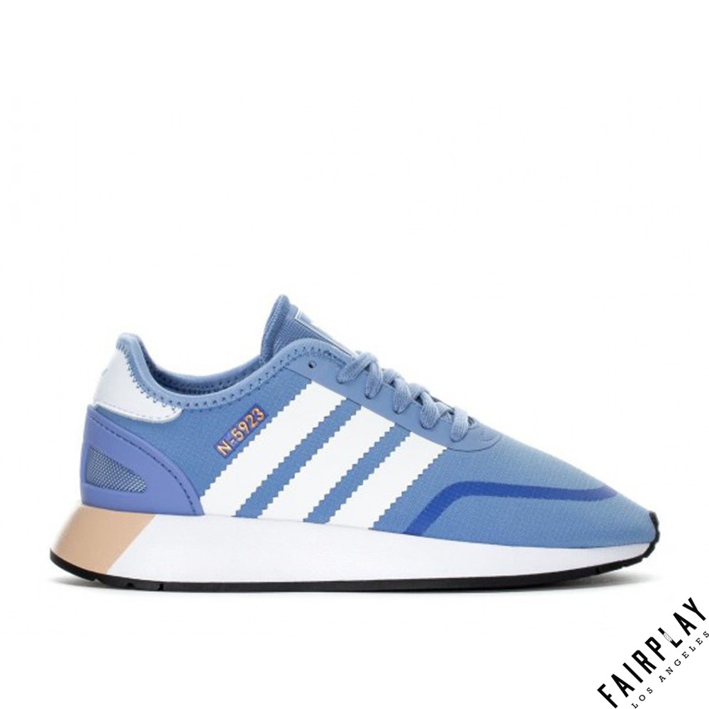 Adidas Originals W N-5923 藍 女鞋 低筒 輕量 運動鞋 慢跑鞋 AQ0268