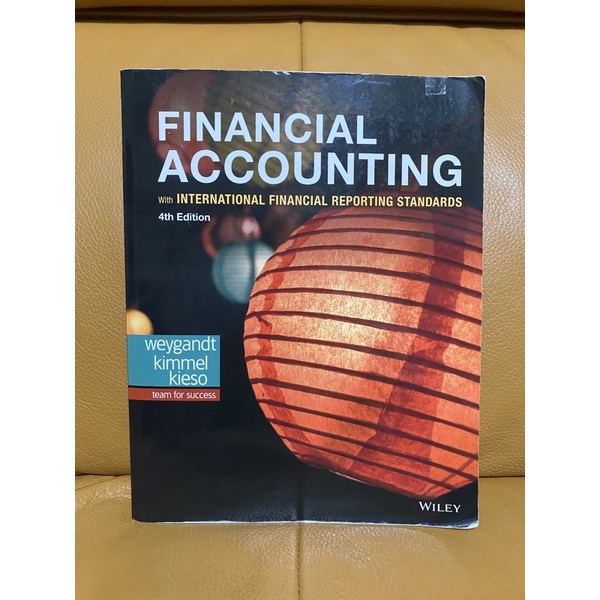 初會 Financial Accounting 出版社Wiley 4e 第四版 原文書