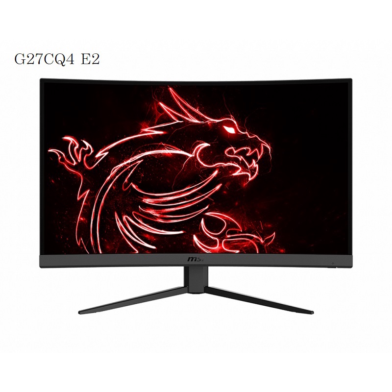 米特3C數位–MSI 微星 G27CQ4 E2 曲面電競螢幕/27型/WQHD/2K/1500R/165Hz/1ms