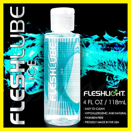 【浪兒情趣】美國Fleshlight-Fleshlube Ice 水性涼感潤滑液-4oZ/118ML(潤滑油 潤滑劑)