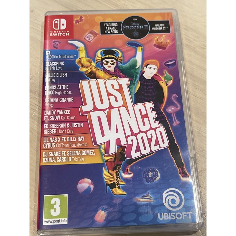 Switch遊戲舞力全開Just Dance 2020 中文版