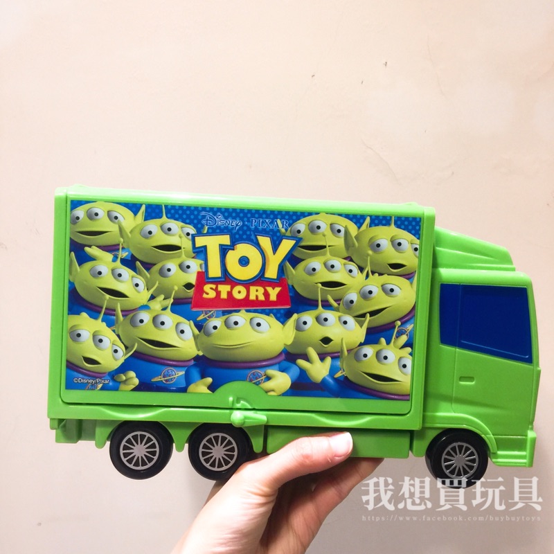 絕版 現貨玩具總動員tomica車車收納卡車三眼怪 蝦皮購物