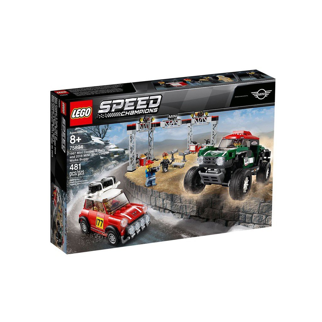[Yasuee台灣] LEGO 樂高 75894 SPEED系列 Mini Cooper 賽車對決 下單前請先詢問