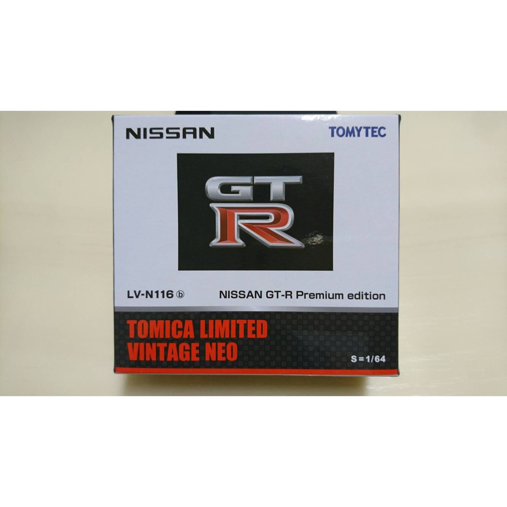 【現貨】TOMICA  LV-N116b 白色 Nissan GT-R Premium edition