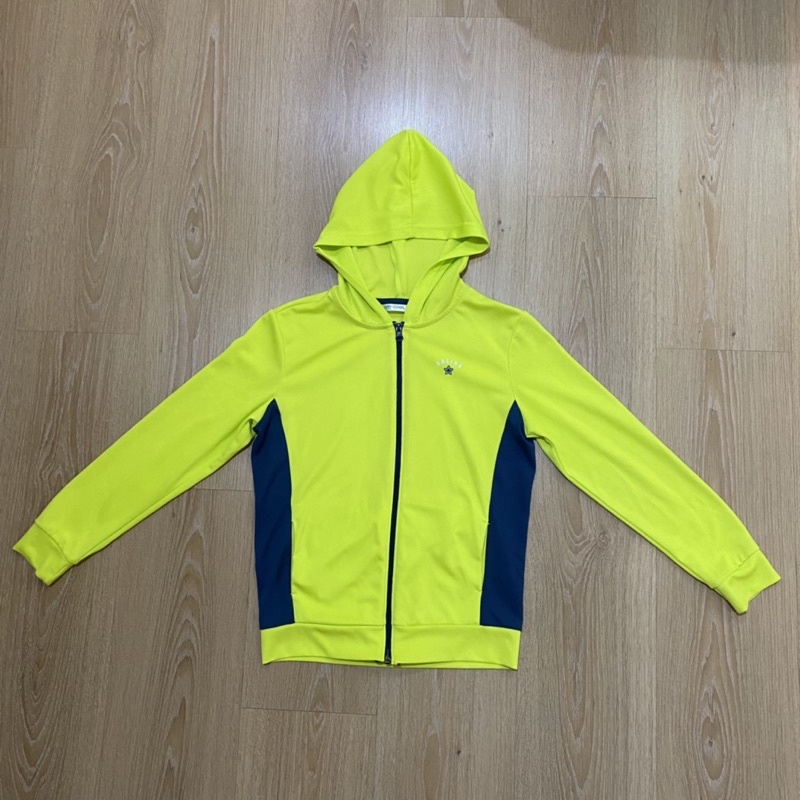 [清衣櫃隨便賣］二手男童 NET Dry-cool 黃綠色防曬外套（12號）