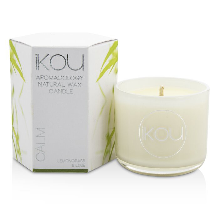 IKOU - Aromacology天然蠟蠟燭 -平靜(檸檬草&amp;青檸)Eco-Luxury Aromacology Na
