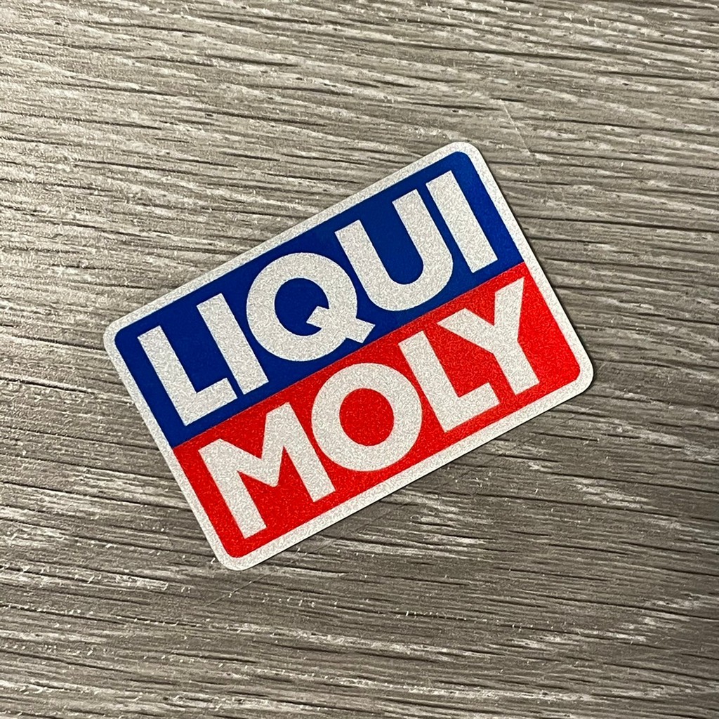 GP殿堂「車手貼紙」MotoGP LIQUI MOLY 力魔機油 贊助商 貼紙