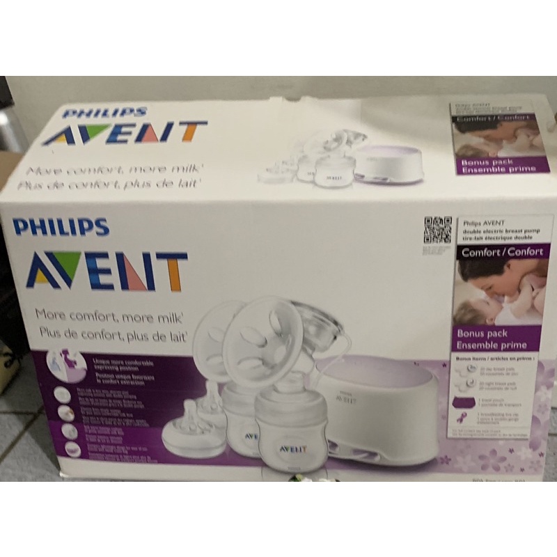 （二手）Philips AVENT 飛利浦 新安怡 親乳感雙邊電動吸乳器