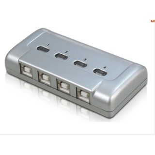 KVM專賣 -- SW-241B USB訊號切換器/4臺電腦共用一組USB裝置(掃描器、印表機、HUB等)/凱文智慧影音