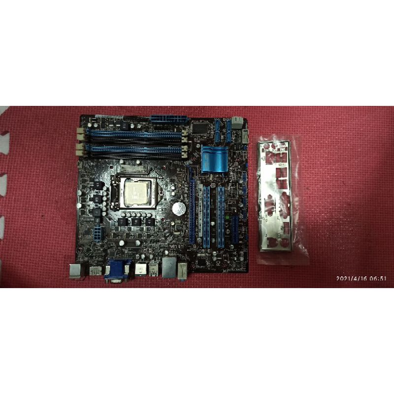 i5-2500 + P8Q67-M CPU 主機板 半套 LGA1155 二代