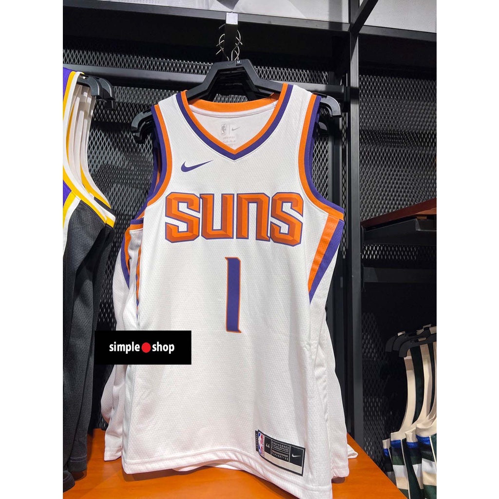 【Simple Shop】NIKE NBA SUNS 太陽主場球衣 Devin Booker 球衣 CW3606-100