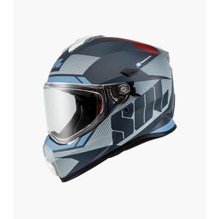 【SOL 官方商品】送贈品 刷卡分6期 SS2P 複合式安全帽 太空漫遊 彩繪 消光灰/藍 臺中倉儲 SS-2P