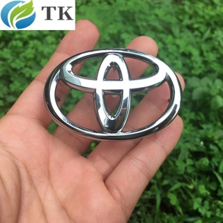 現貨當天發 TOYOTA 豐田凱美瑞方向盤標PREVIA、VIOS、YARIS銳志漢蘭達RAV4卡羅拉逸緻花冠方向標誌原